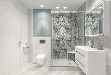 Дизайн-проект душевой комнаты от Ладиной Виолетты